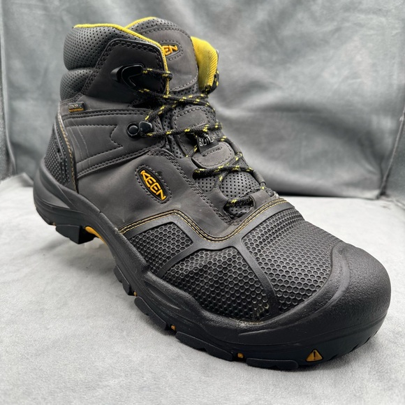 Keen Other - KEEN Utility Logandale 6” WP Men’s 13D Raven Black Soft‎ Toe Work Boots